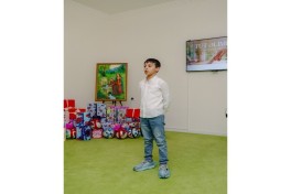 Лейла Алиева и Алёна Алиева посетили Центр социальной реабилитации