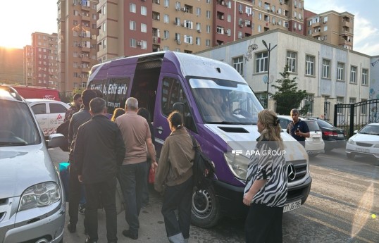 В село Шюкюрбейли Джабраильского района прибыла очередная группа переселенцев, им вручены ключи от домов-ФОТО-ОБНОВЛЕНО-1 