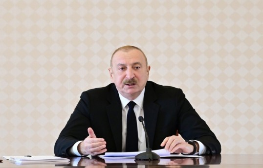 Президент Ильхам Алиев