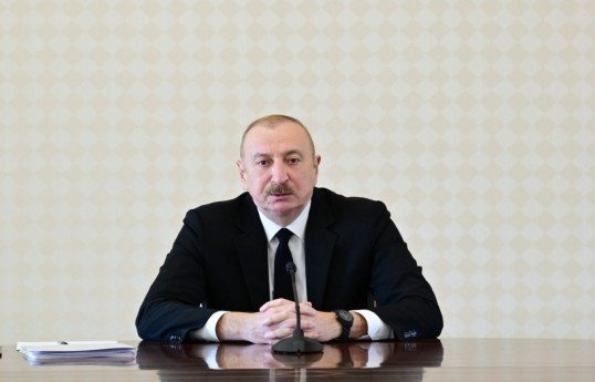 Президент Ильхам Алиев