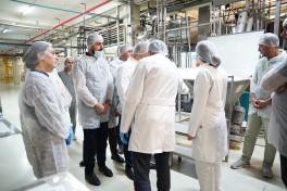 Представители СМИ ознакомились с фабрикой «Ulduz», продвигающей бренд “Made in Azerbaijan” в мире-ФОТО 