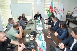 Представители СМИ ознакомились с фабрикой «Ulduz», продвигающей бренд “Made in Azerbaijan” в мире-ФОТО 