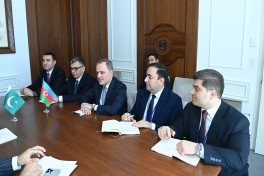 Джейхун Байрамов встретился с главой МИД Пакистана -ФОТО 