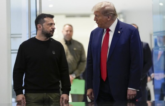 Президент Украины Владимир Зеленский, Президент США Дональд Трамп