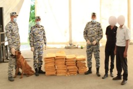 В фуре с арбузами, следовавшей из Ирана в Грузию, обнаружено более 110 кг марихуаны