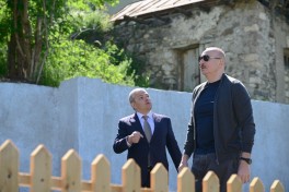 Президент Ильхам Алиев ознакомился с ходом работ в селе Беюк Галадереси Шушинского района и встретился с жителями - ФОТО-ОБНОВЛЕНО 