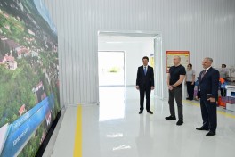 В Ханкенди состоялось открытие предприятия по производству рабочих перчаток