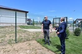Президент ознакомился с условиями, созданными в частных домах для военнослужащих в Ходжалы -ФОТО 