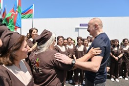 В городе Ходжалы сдано в эксплуатацию ООО «Карабахский текстильный дом» -ФОТО 