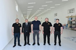 В городе Ходжалы сдано в эксплуатацию ООО «Карабахский текстильный дом» -ФОТО 