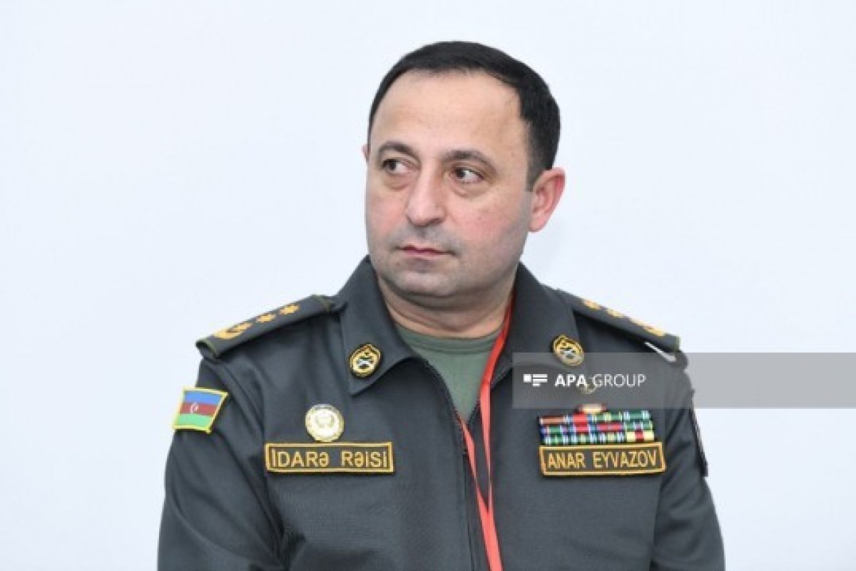 начальник Управления пресс-службы и связей с общественностью Министерства обороны Анар Эйвазов