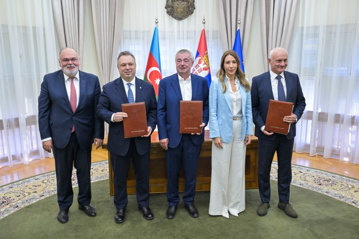 SOCAR подписала соглашение о строительстве в Сербии электростанции мощностью 500 МВт