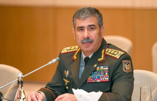 Министр обороны генерал-полковник Закир Гасанов