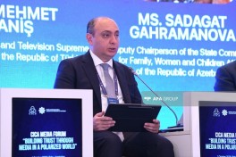 В рамках СВМДА состоялась панельная сессия «Председательство Азербайджана: инициативы, сотрудничество, результаты» — ФОТО 