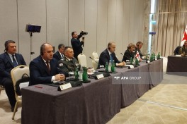 В Шуше состоялась трёхсторонняя встреча министров обороны Азербайджана, Турции и Грузии — ФОТО-ОБНОВЛЕНО-ВИДЕО 