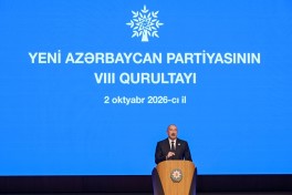 Состоялся VIII съезд партии «Ени Азербайджан»-ОБНОВЛЕНО-2 