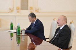 Президент Ильхам Алиев принял президента Международной федерации дзюдо-ФОТО 