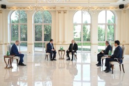 Президент Ильхам Алиев принял новоназначенного посла Австрии в Азербайджане