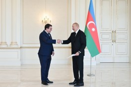 Президент Ильхам Алиев принял новоназначенного посла Австрии в Азербайджане