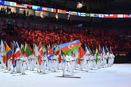 Президент Ильхам Алиев наблюдал за церемонией открытия чемпионата мира по дзюдо -ОБНОВЛЕНО-1 
