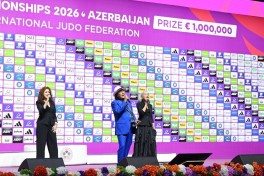 Президент Ильхам Алиев наблюдал за церемонией открытия чемпионата мира по дзюдо -ОБНОВЛЕНО-1 