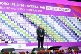 Президент Ильхам Алиев наблюдал за церемонией открытия чемпионата мира по дзюдо -ОБНОВЛЕНО-1 