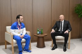 Президент Ильхам Алиев наблюдал за церемонией открытия чемпионата мира по дзюдо -ОБНОВЛЕНО-1 