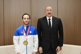 Президент Ильхам Алиев наблюдал за церемонией открытия чемпионата мира по дзюдо -ОБНОВЛЕНО-1 