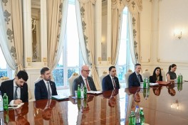Президент Ильхам Алиев принял государственного министра Великобритании по торговле