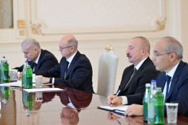 Президент Ильхам Алиев принял государственного министра Великобритании по торговле