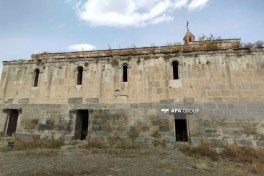 Представители Албано-Удинской религиозной общины посетили монастырь Агоглан в Лачине-ФОТО 