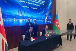 На 8-м заседании Азербайджано-британской межправкомиссии в Баку подписан ряд документов-ФОТО 
