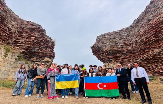 Для украинских детей организована экскурсия в Габалу, Шамахы и Шеки