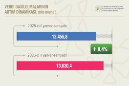 Налоговые поступления от ненефтегазового сектора выросли на 12,6%