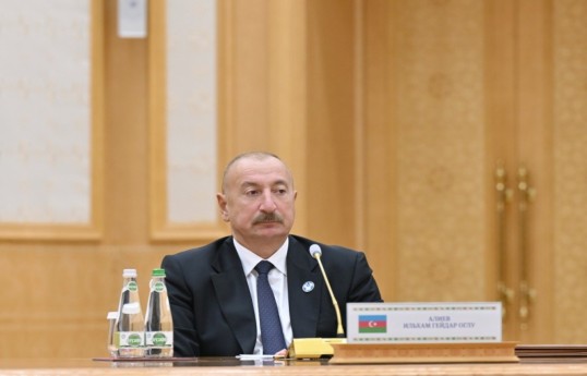 Президент Ильхам Алиев