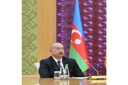 Президент Ильхам Алиев принимает участие в заседании Совета глав государств СНГ в узком составе