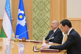Президент Ильхам Алиев принял участие в заседании Совета глав государств СНГ в узком составе-ОБНОВЛЕНО-2 -ФОТО 