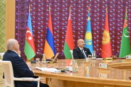 Президент Ильхам Алиев принял участие в заседании Совета глав государств СНГ в узком составе-ОБНОВЛЕНО-2 -ФОТО 