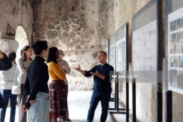 Международные путешественники посетили монастырский комплекс Худавенг -ФОТО 