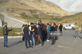 Международные путешественники ознакомились с работами, проведёнными на автомобильной дороге Горадиз–Агбенд-ФОТО 