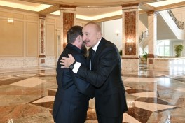 Президент Ильхам Алиев принял Рамзана Кадырова