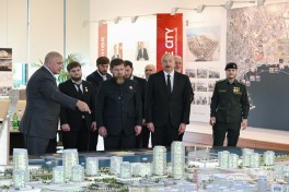 Президент Ильхам Алиев и Рамзан Кадыров побывали в «Белом городе Баку»