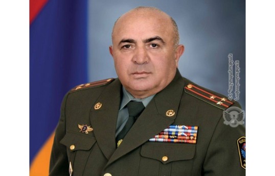 Заместитель командира Специального армейского корпуса Арцвик Григорян