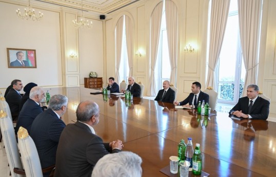 Президент Ильхам Алиев принял министра внутренних дел Ирана