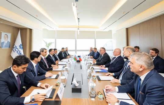 Исполнительный директор AZCON Holding Шахин Бабаев встретился с министром транспорта Чехии