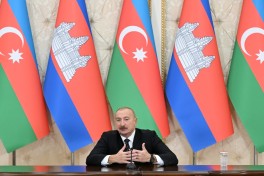 Президент Ильхам Алиев и премьер-министр Камбоджи выступили с заявлениями для прессы -ОБНОВЛЕНО-1 