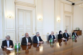 Президент Ильхам Алиев принял министра внутренних дел Ирана