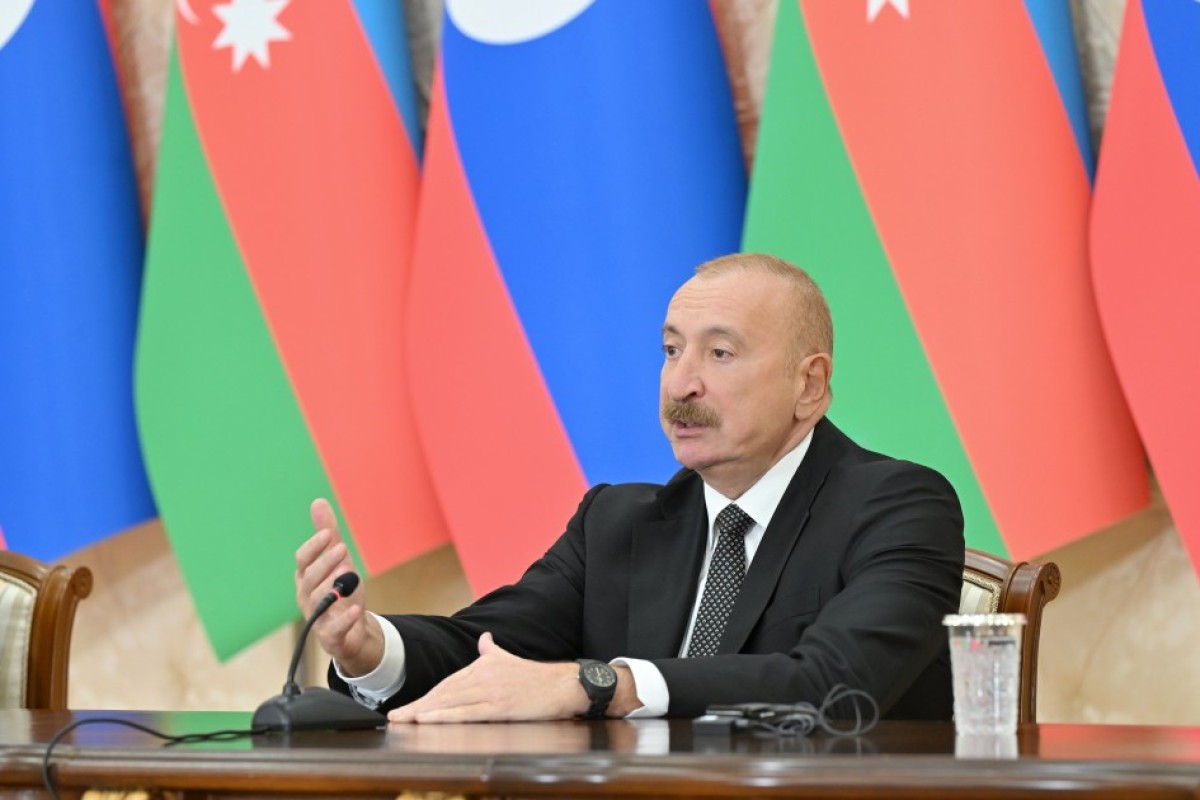 Президент Ильхам Алиев