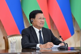 Президенты Азербайджана и Лаоса выступили с заявлениями для прессы-ОБНОВЛЕНО 