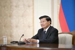 Президенты Азербайджана и Лаоса выступили с заявлениями для прессы-ОБНОВЛЕНО 